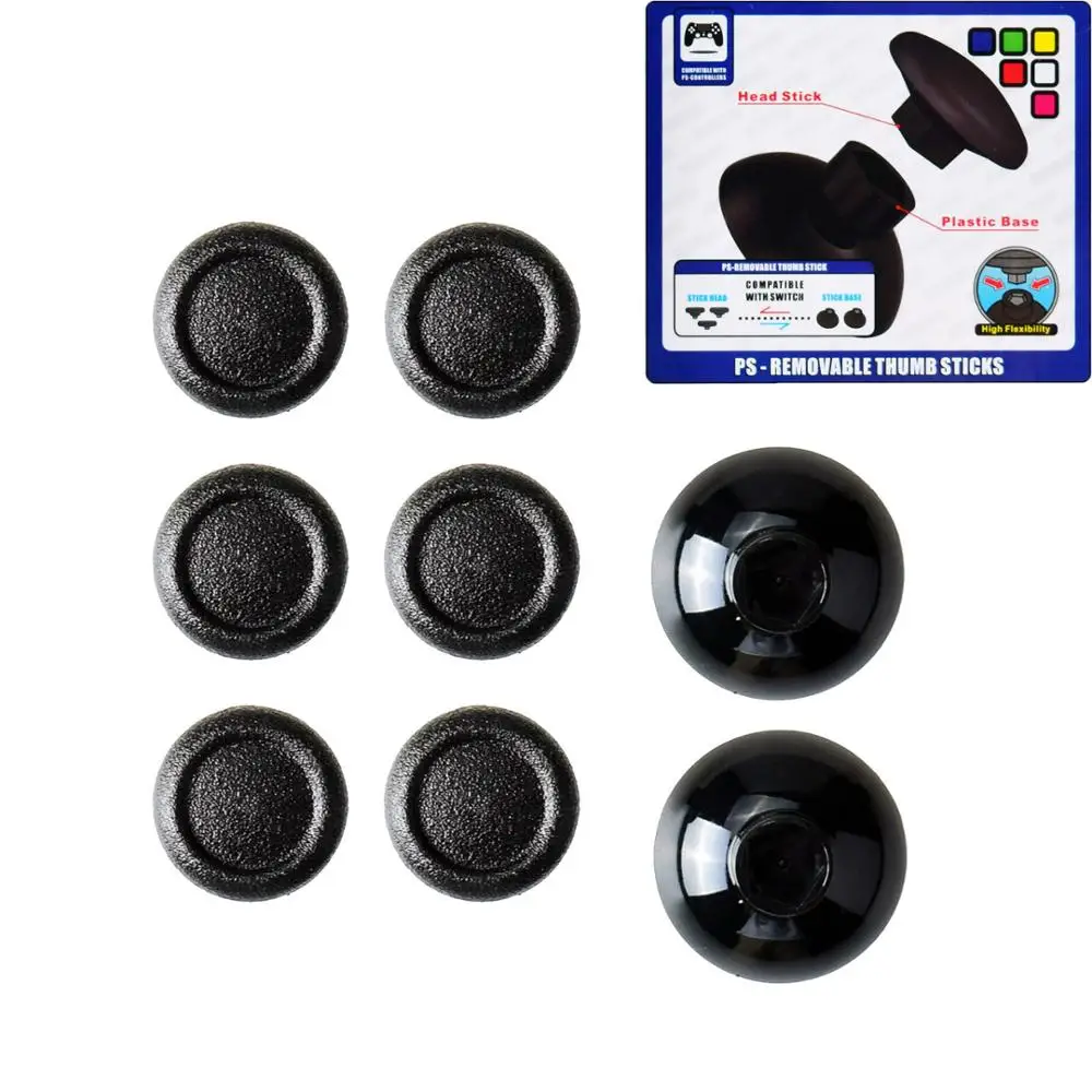 8 in 1 Removable Stick Head Thumb Stick for Dualshock 4 for PS4 for Nintend Switch NS Controller
8 in 1 Removable Stick Head Thumb Stick for Dualshock 4 for PS4 for Nintend Switch NS Controller