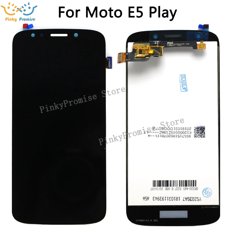 LCD for Motorola for Moto E5 Play Display Touch Screen Digitizer Assembly for for Moto E Play (5th Gen.) LCD 5.2" Replacement
LCD for Motorola for Moto E5 Play Display Touch Screen Digitizer Assembly for for Moto E Play (5th Gen.) LCD 5.2" Replacement
