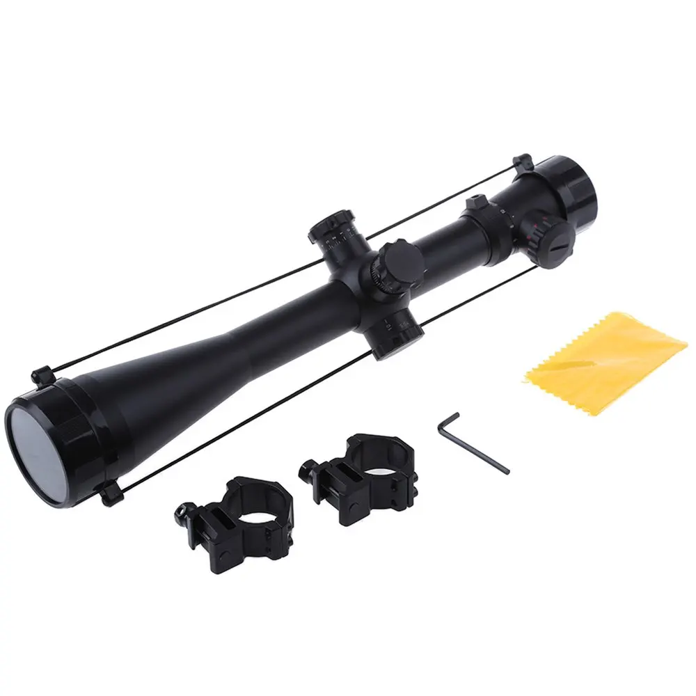 M1 6 - 24X 50mm Hunting Spotting Scope Optical Sight Riflescope Illuminated Mil Dot Side Wheel Hunting Scope
M1 6 - 24X 50mm Hunting Spotting Scope Optical Sight Riflescope Illuminated Mil Dot Side Wheel Hunting Scope