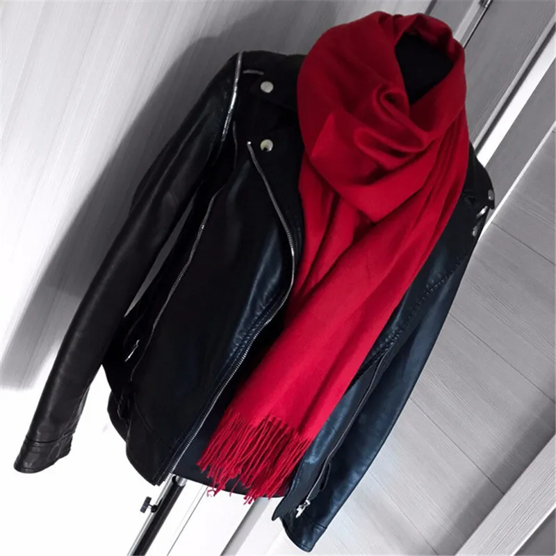 Jinjin.QC 2019 Women Solid Scarf Cashmere Winter Scarfe and Shawls Echarpe Foulard Female Warm Blanket With Tassel Drop Shipping
Jinjin.QC 2019 Women Solid Scarf Cashmere Winter Scarfe and Shawls Echarpe Foulard Female Warm Blanket With Tassel Drop Shipping