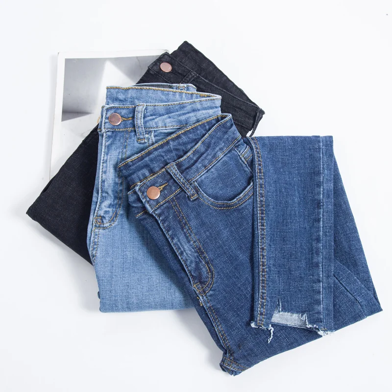 2019 Fashion Ripped Skinny Jeans Woman High Waist Plus Size Blue Black Mom Stretch jeans Ladies jeans pants Denim jeans femme
2019 Fashion Ripped Skinny Jeans Woman High Waist Plus Size Blue Black Mom Stretch jeans Ladies jeans pants Denim jeans femme