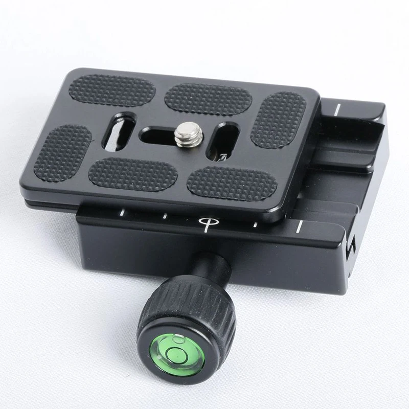 QR-50 quick release Clamp Adapter Plate with Gradienter for Quick Release Plate for tripod Ball Head Arca Swiss RRS Wimberley P0
QR-50 quick release Clamp Adapter Plate with Gradienter for Quick Release Plate for tripod Ball Head Arca Swiss RRS Wimberley P0