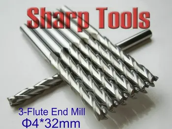 10pcs 4*32MM Three Flute Tungsten Carbide Milling Cutter CNC Wood Router Bits Set, CNC Endmill Router Bits for Wood Working
10pcs 4*32MM Three Flute Tungsten Carbide Milling Cutter CNC Wood Router Bits Set, CNC Endmill Router Bits for Wood Working