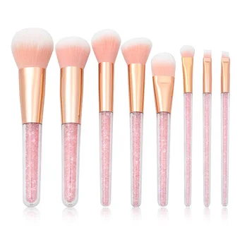 New 8pcs Pink Diamond Unicorn Crystal Makeup Brushes Set Foundation Blending Powder Eye Face Brush OPP bag Package maquillaje
New 8pcs Pink Diamond Unicorn Crystal Makeup Brushes Set Foundation Blending Powder Eye Face Brush OPP bag Package maquillaje
