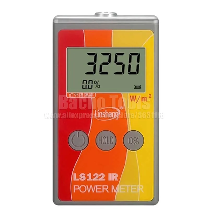 LS122 Handheld IR Power Meter test Infrared intensity luminance with IR rejection heat insulation rate from 1000-1700nm
LS122 Handheld IR Power Meter test Infrared intensity luminance with IR rejection heat insulation rate from 1000-1700nm