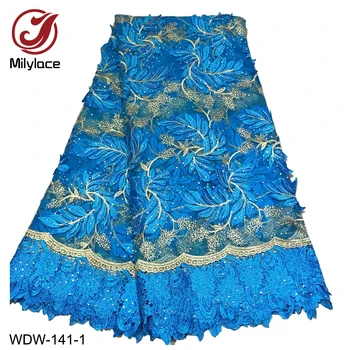African Lace Fabric 2019 High Quality Stones with Embroidery Nigerian Lace Fabric for Women French Mesh Lace Fabric WDW-141
African Lace Fabric 2019 High Quality Stones with Embroidery Nigerian Lace Fabric for Women French Mesh Lace Fabric WDW-141