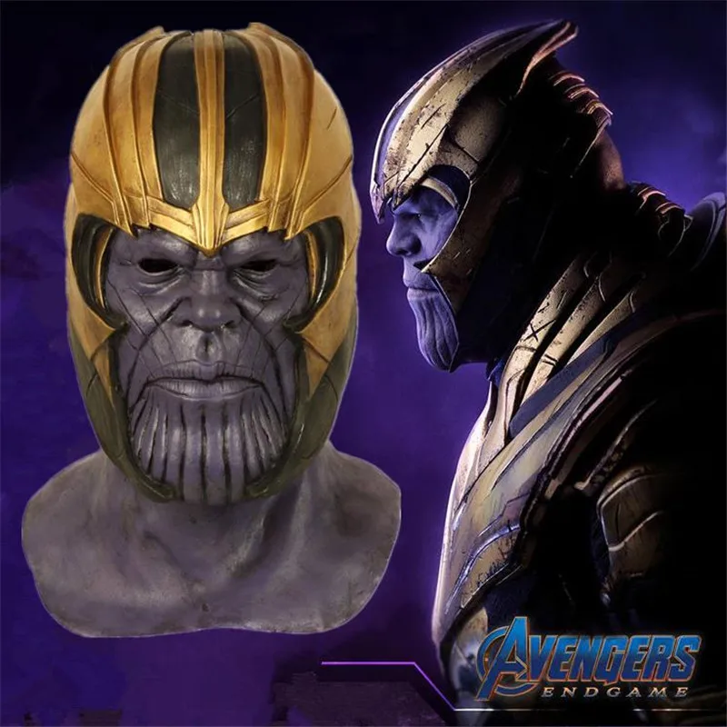 The Avengers 4 Endgame Marvel Superhero Thanos Cosplay Mask Helmet Kids Adult Toy Halloween Fancy Ball Exquisite Masks Props New
The Avengers 4 Endgame Marvel Superhero Thanos Cosplay Mask Helmet Kids Adult Toy Halloween Fancy Ball Exquisite Masks Props New