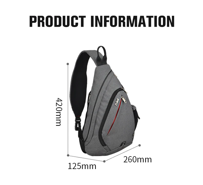 Men One Shoulder Sling Backpack HTB1N3WVaJfvK1RjSspoq6zfNpXap.jpg - Men One Shoulder Sling Backpack