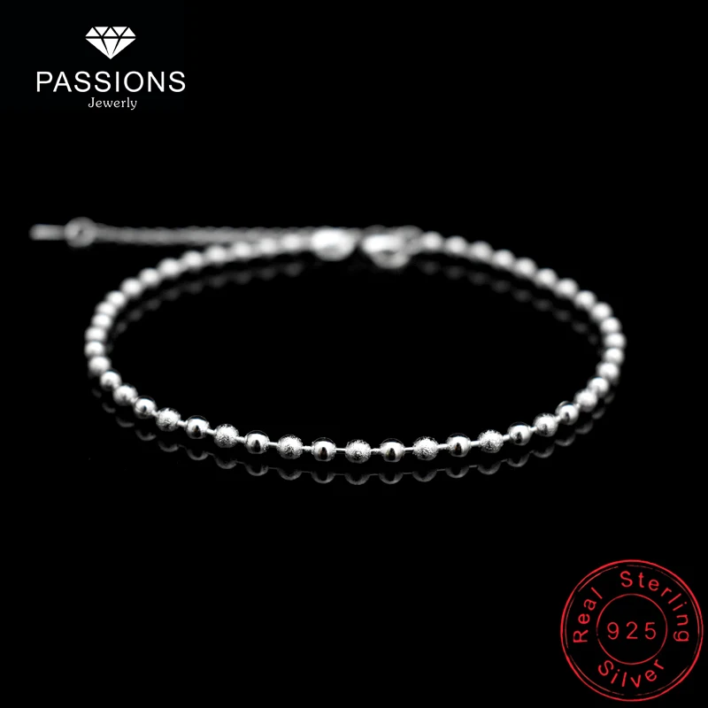 New Classic Simple Small Round Ball Bead Anklets Foot Chain For 925 Sterling Silver Ladies Foot Anklet Bracelet Women Jewelry
New Classic Simple Small Round Ball Bead Anklets Foot Chain For 925 Sterling Silver Ladies Foot Anklet Bracelet Women Jewelry