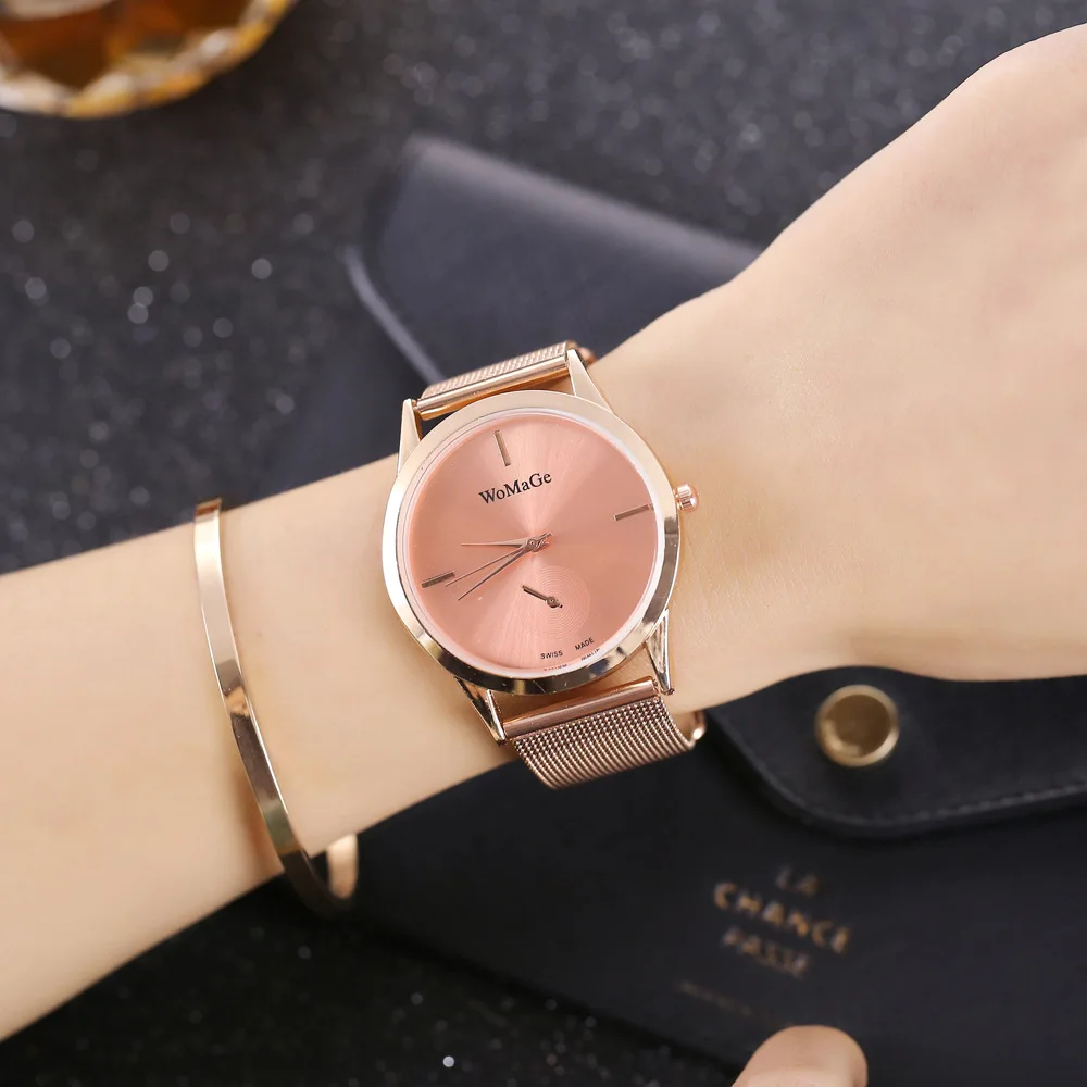 Fashion Alloy Belt Mesh Watch Unisex women's watches Minimalist Style Quartz Watch relogio feminino saat Watches for women
Fashion Alloy Belt Mesh Watch Unisex women's watches Minimalist Style Quartz Watch relogio feminino saat Watches for women