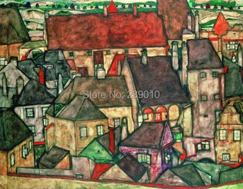 free shipping Klimt Egon Schiele Yellow town prints painting abstract oil painting on canvas home decoration picture
free shipping Klimt Egon Schiele Yellow town prints painting abstract oil painting on canvas home decoration picture