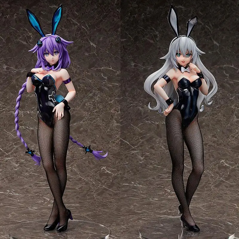 Hyperdimension Neptune Black Heart Action Figures Sexy Bunny Girl Purple Heart Plus Size Collectible Toys 43cm
Hyperdimension Neptune Black Heart Action Figures Sexy Bunny Girl Purple Heart Plus Size Collectible Toys 43cm