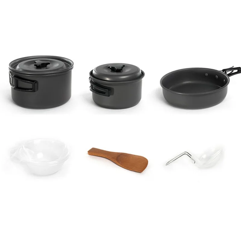 8pcs outdoor camping pot set cooking utensils thickened rigid alumina non-stick pot flat bottom cookware pots and pans set
8pcs outdoor camping pot set cooking utensils thickened rigid alumina non-stick pot flat bottom cookware pots and pans set