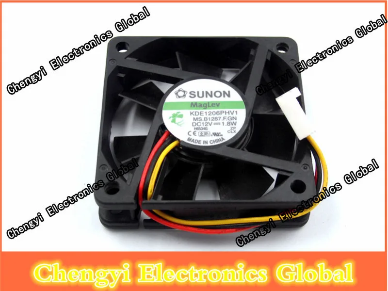 SUONO 6cm 6015 three wire fan KDE1206PHV1 DC 12V 1.8W Can be used for the graphics card power supply chassis
SUONO 6cm 6015 three wire fan KDE1206PHV1 DC 12V 1.8W Can be used for the graphics card power supply chassis
