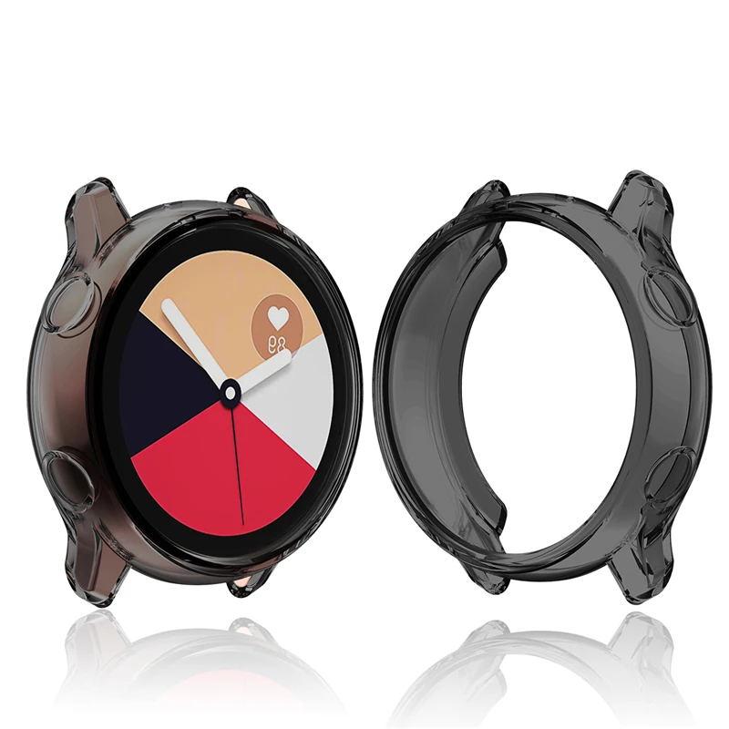 Protective Case for Samsung Galaxy Watch Active Silicone TPU Ultra-thin Shell Frame Cover for Galaxy Watch Active 40mm SM-R500
Protective Case for Samsung Galaxy Watch Active Silicone TPU Ultra-thin Shell Frame Cover for Galaxy Watch Active 40mm SM-R500