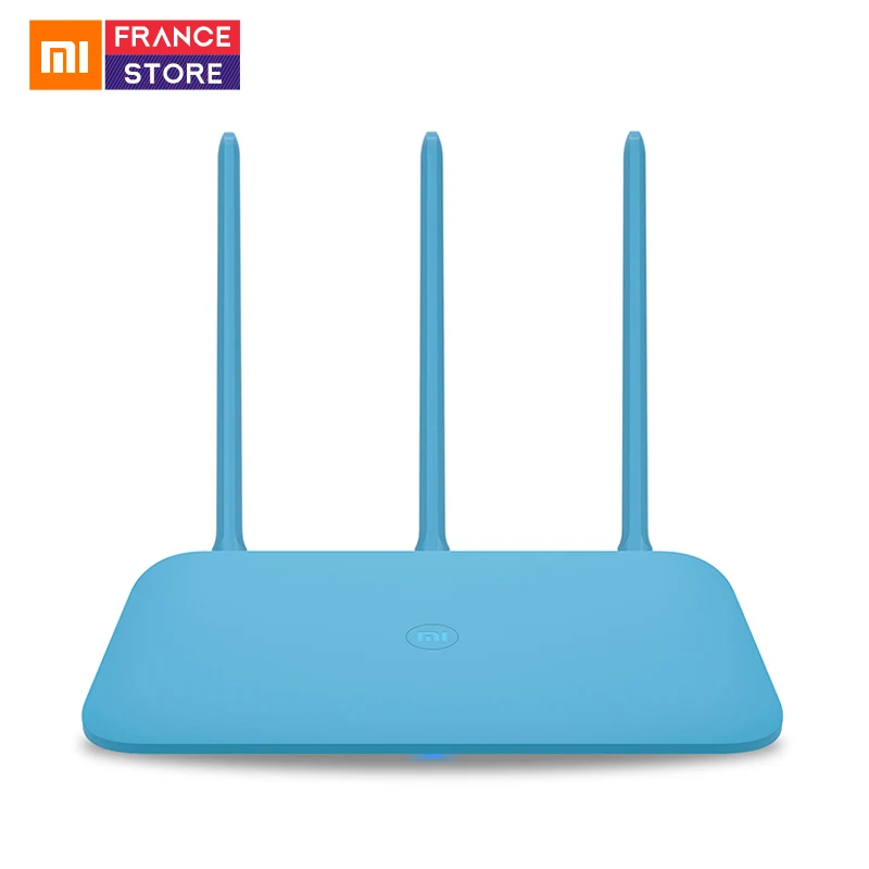 

New Original Xiaomi Mi Router 4Q 3 Antennas Blue Wireless 2.4G 802.11b/g/n 450Mbps APP Control 64M ROM/RAM Wifi Wireless Routers