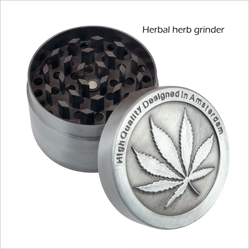 Magnetic desigh Stainless Steel vintage 3-4 layer Leaf metal Herbal herb grinder tobacco Cigar grinder crusher gadgets
Magnetic desigh Stainless Steel vintage 3-4 layer Leaf metal Herbal herb grinder tobacco Cigar grinder crusher gadgets