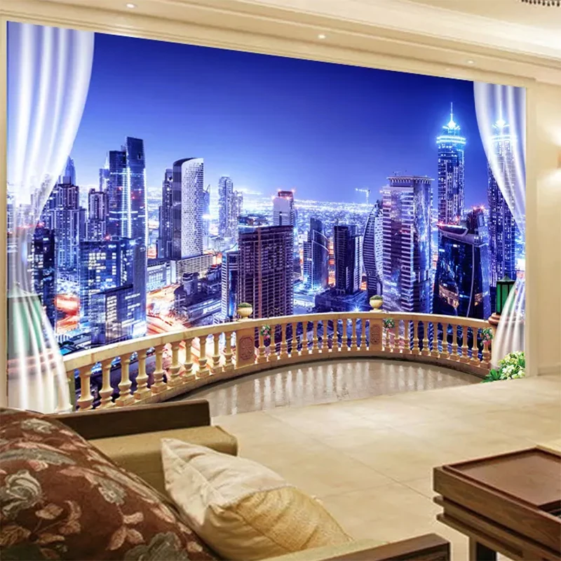 Custom Photo Mural Wallpaper 3D New York City Night Mural Living Room Sofa TV Background Wall Paper Roll Non-woven Wall Covering
Custom Photo Mural Wallpaper 3D New York City Night Mural Living Room Sofa TV Background Wall Paper Roll Non-woven Wall Covering