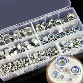 None 170Pcs/set Stainless Steel Lock Nuts M3 M4 M5 M6 M8 M10 M12 Nylon Insert Kit(Box Packing)
None 170Pcs/set Stainless Steel Lock Nuts M3 M4 M5 M6 M8 M10 M12 Nylon Insert Kit(Box Packing)