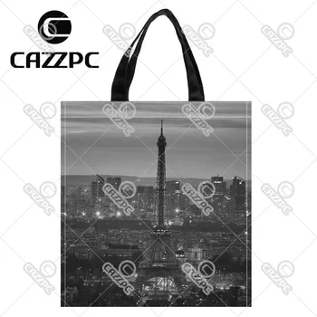 Vintage Paris Eiffel Tower View Print Nylon Oxford Reusable Shopping Bag Gift Foldable Bag Eco Bag Pack of 2
Vintage Paris Eiffel Tower View Print Nylon Oxford Reusable Shopping Bag Gift Foldable Bag Eco Bag Pack of 2