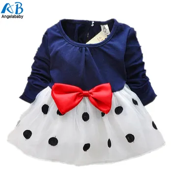 New Cute Baby Girls Dress Cotton and Lace Mini Ball Grown Dresses Kids Clothes For 0-2 Years Baby Bowknot Polk dot dress k1
New Cute Baby Girls Dress Cotton and Lace Mini Ball Grown Dresses Kids Clothes For 0-2 Years Baby Bowknot Polk dot dress k1
