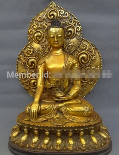 Free Shipping Fast shipping 19" Tibet Bronze Gilt Buddhism Sakyamuni Joss Shakyamuni Buddha Bowl Statue
Free Shipping Fast shipping 19" Tibet Bronze Gilt Buddhism Sakyamuni Joss Shakyamuni Buddha Bowl Statue