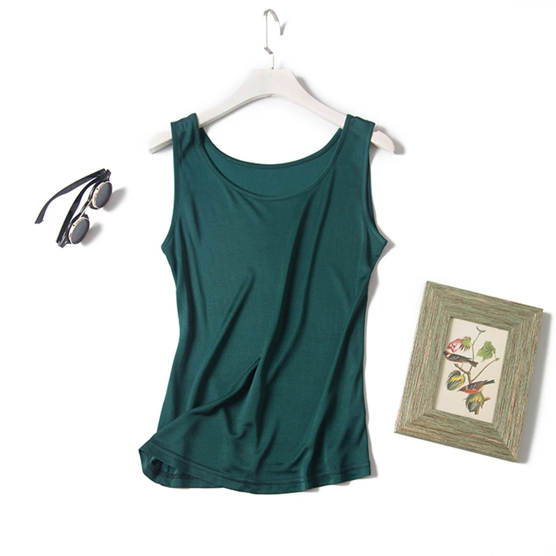 100% Silk Tank Top Women High Quality Elastic Double Knitted Fabric Solid 6 Colors Plus Sizes Casual Basic Clothing Fashion 2019
100% Silk Tank Top Women High Quality Elastic Double Knitted Fabric Solid 6 Colors Plus Sizes Casual Basic Clothing Fashion 2019