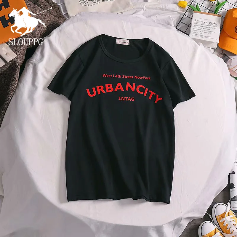 SLOUPPG 2019 NEW Cotton Casual letter Printing Men's T-shirt Fashion Short-sleeved Men's Round neck Tops cotton tshirt 
SLOUPPG 2019 NEW Cotton Casual letter Printing Men's T-shirt Fashion Short-sleeved Men's Round neck Tops cotton tshirt