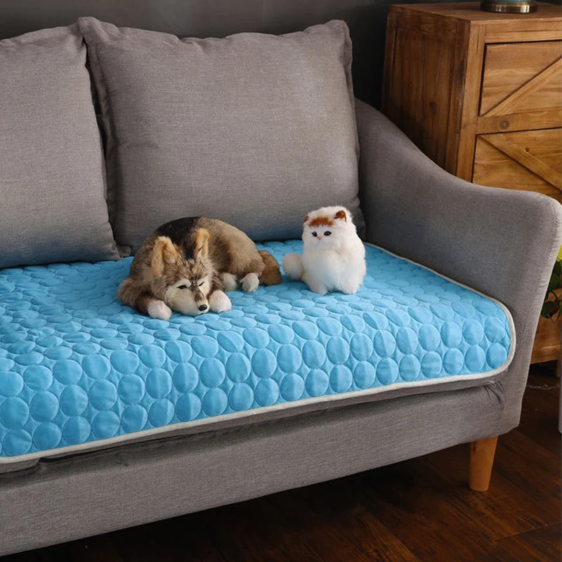 Simple Refreshing Multifunction Pet Sofa Cushion Protection Cushion Dog/Cat Pets Dog House Dog Beds Cool Cushion
Simple Refreshing Multifunction Pet Sofa Cushion Protection Cushion Dog/Cat Pets Dog House Dog Beds Cool Cushion