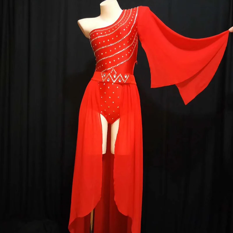 Jazz Costume Rhinestone Bodysuits Clothing Bar Costume Women Dj Female Singers Dress Stage Nightclubs DS Show Performance DJ372
Jazz Costume Rhinestone Bodysuits Clothing Bar Costume Women Dj Female Singers Dress Stage Nightclubs DS Show Performance DJ372