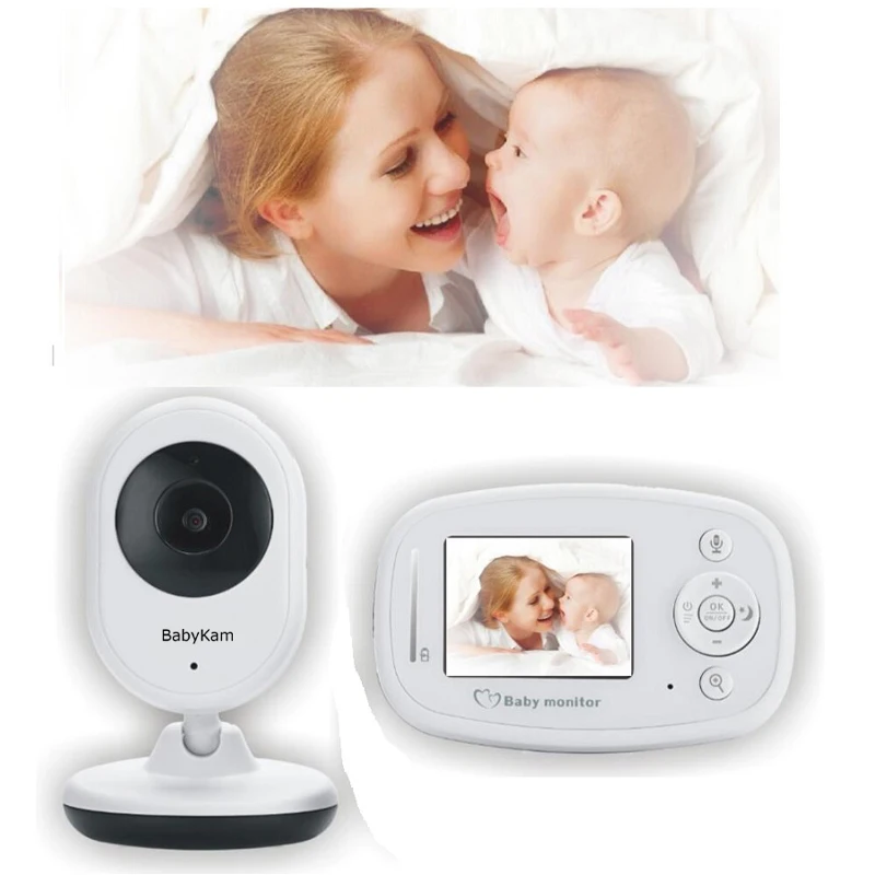 BabyKam Baby Monitor with Camera 2.4 inch Wireless Digital LCD Babyfoon Camera Intercoms Radio Night Vision Temperature Monitor
BabyKam Baby Monitor with Camera 2.4 inch Wireless Digital LCD Babyfoon Camera Intercoms Radio Night Vision Temperature Monitor