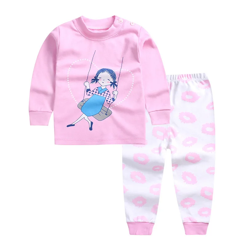 2018 new baby boys and girls autumn and winter clothes for the baby cute cartoon Pink shirt + trousers cotton clothing infant
2018 new baby boys and girls autumn and winter clothes for the baby cute cartoon Pink shirt + trousers cotton clothing infant