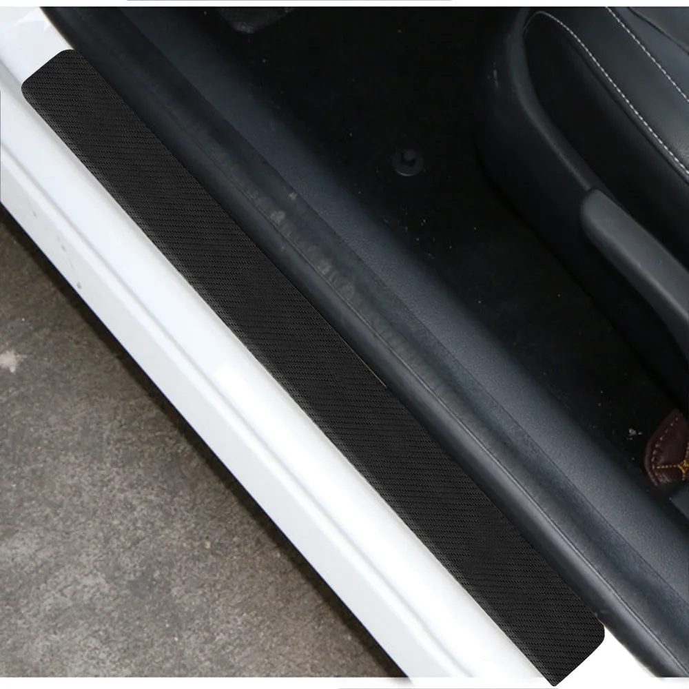4pcs 3D Carbon Fiber Look Car Door Plate Sill Scuff Cover Sticker Anti Scratch Accesorios de coche #YL5
4pcs 3D Carbon Fiber Look Car Door Plate Sill Scuff Cover Sticker Anti Scratch Accesorios de coche #YL5