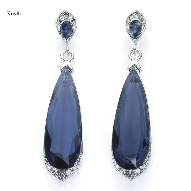 2019 Luxury Brincos Long Earring Blue Artificial Cristal Water Drop Type Crystal Sliver Drop Earrings For Women Fashion Jewelry
2019 Luxury Brincos Long Earring Blue Artificial Cristal Water Drop Type Crystal Sliver Drop Earrings For Women Fashion Jewelry