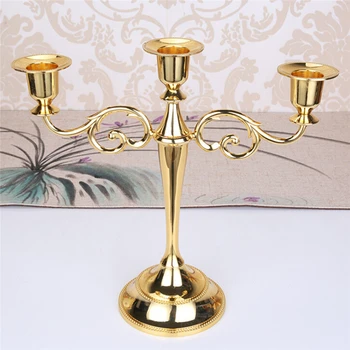 Metal Holders 3/5-Arms Pillar Candle Holders Candlestick Wedding Decoration Stand Marriage Home Decor Candelabra
Metal Holders 3/5-Arms Pillar Candle Holders Candlestick Wedding Decoration Stand Marriage Home Decor Candelabra