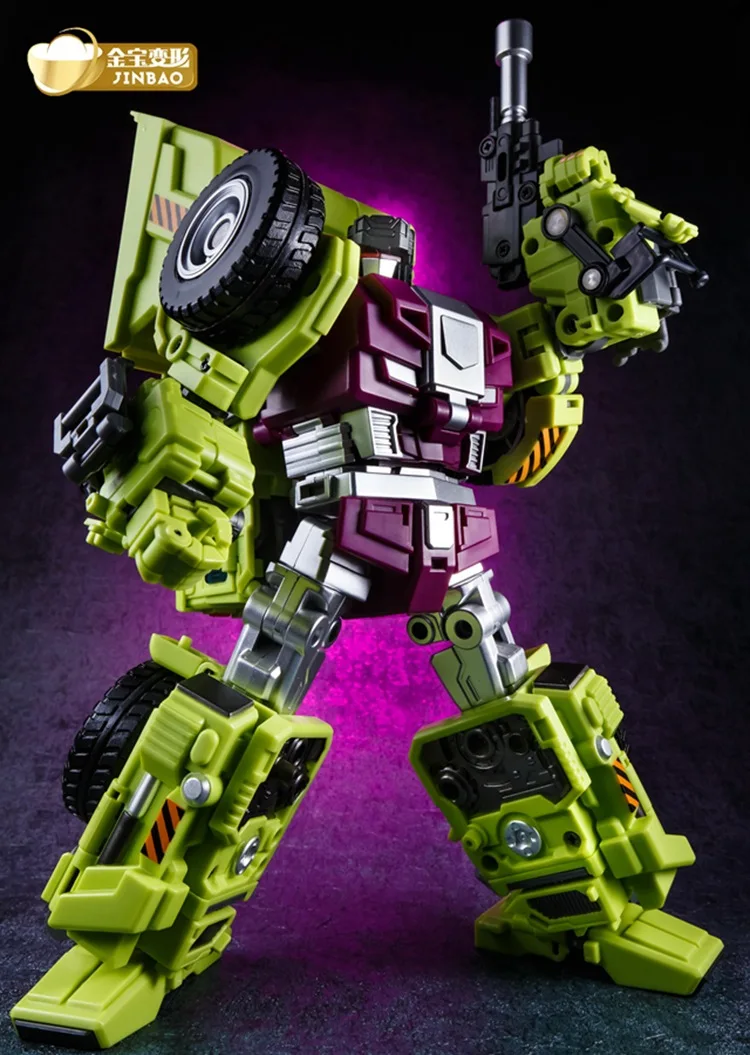 Transformacja oversize ko gt JinBao Devastator figurka zabawka sześciokątne urządzenie inżynieryjne deformacja zabawka -