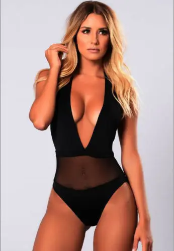 New Hot Summer Women One-Piece Swimsuit Solid Halter Beachwear Swimwear Push-up Monokini Bikini Bathing Suit
New Hot Summer Women One-Piece Swimsuit Solid Halter Beachwear Swimwear Push-up Monokini Bikini Bathing Suit