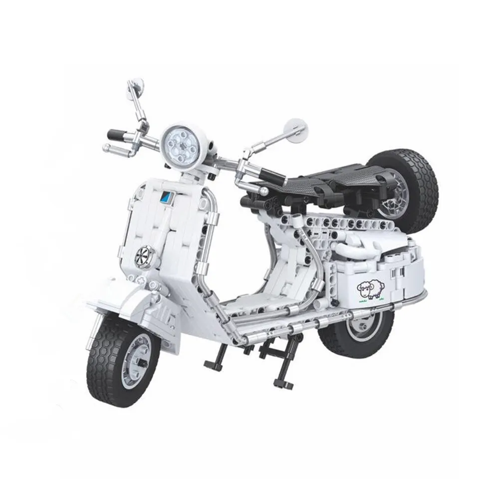 Assemble Technic Little Sheep Motorcycle Moto City DIY Model Building Blocks Educational Model Bricks Compatible Legod Technic
Assemble Technic Little Sheep Motorcycle Moto City DIY Model Building Blocks Educational Model Bricks Compatible Legod Technic