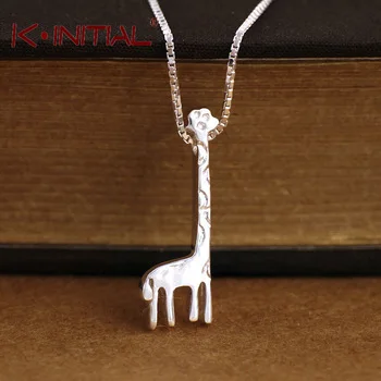 Kinitial 1Pcs Hot Sell DIY Women 925 Silver Charm Animal Necklaces Jewelry Vintage Mother