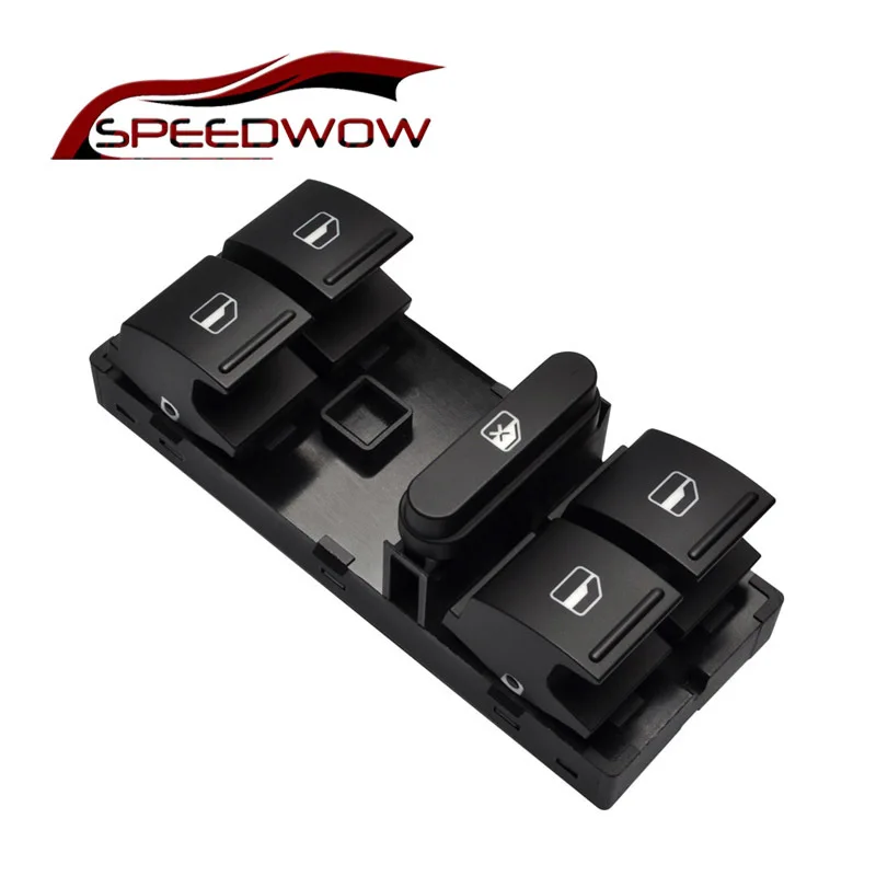 SPEEDWOW Black Electric Power Master Window Switch Button For Jetta MK5 Mk6 Tiguan Passat B6 B7 OEM 1K4959857B VW Golf 5 Golf 6
SPEEDWOW Black Electric Power Master Window Switch Button For Jetta MK5 Mk6 Tiguan Passat B6 B7 OEM 1K4959857B VW Golf 5 Golf 6