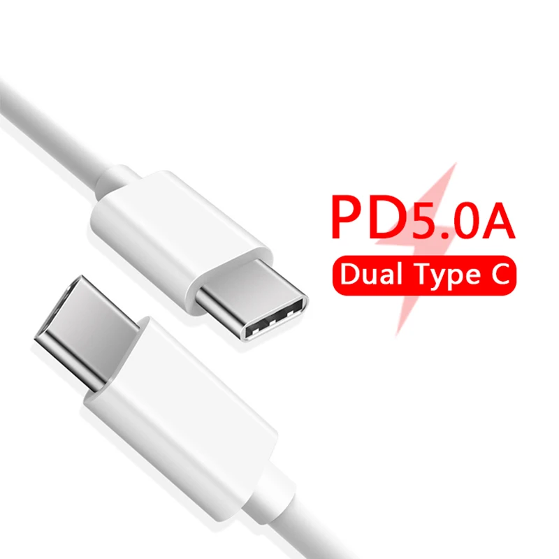 PD 5.0A Dual USB Type C Charging Cable for Type C Mobile Phone Fast Charging Dual USB-C Cable Quick Charger for Huawei P20 pro
PD 5.0A Dual USB Type C Charging Cable for Type C Mobile Phone Fast Charging Dual USB-C Cable Quick Charger for Huawei P20 pro