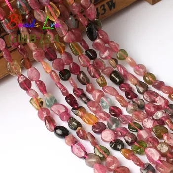 5-8 MM Irregular Colorful Tourmaline Loose Beads For Jewelry Making Natural Stone Bead Fit DIY Necklace Bracelet Jewellery 15''
5-8 MM Irregular Colorful Tourmaline Loose Beads For Jewelry Making Natural Stone Bead Fit DIY Necklace Bracelet Jewellery 15''