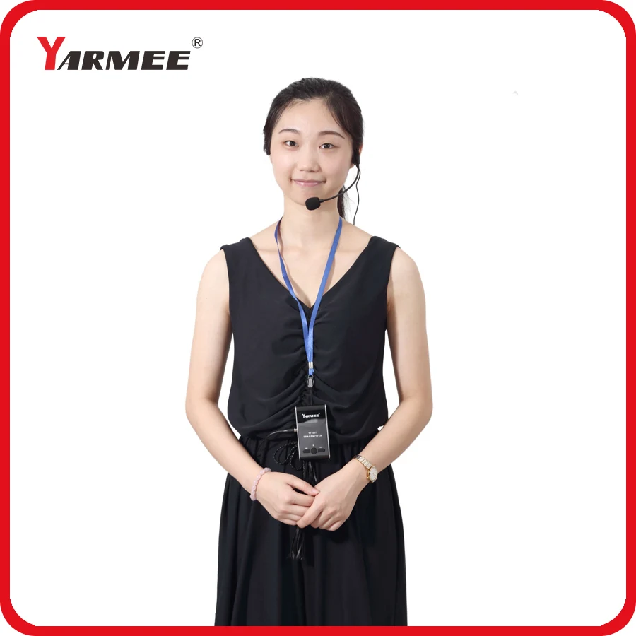 YARMEE Audio Guide Tour Guide System Including 2 Transmitters And 60 Receivers With Mic And Earphone YT100
YARMEE Audio Guide Tour Guide System Including 2 Transmitters And 60 Receivers With Mic And Earphone YT100