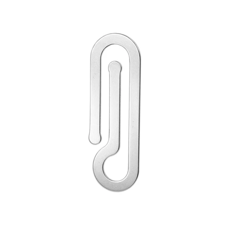 Paper Clip Stainless Steel Multifunction Wallet Banknote Clip Bank Card Holder Wallet Metal Wallet
Paper Clip Stainless Steel Multifunction Wallet Banknote Clip Bank Card Holder Wallet Metal Wallet
