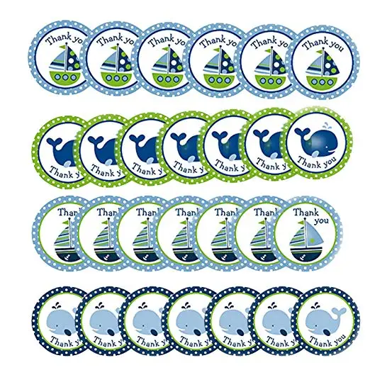 40pcs Whale Sailboat Nautical Theme Round Circle Stickers Sailing Thank You Seal Labels for Kids Birthday Gifts Favors
40pcs Whale Sailboat Nautical Theme Round Circle Stickers Sailing Thank You Seal Labels for Kids Birthday Gifts Favors