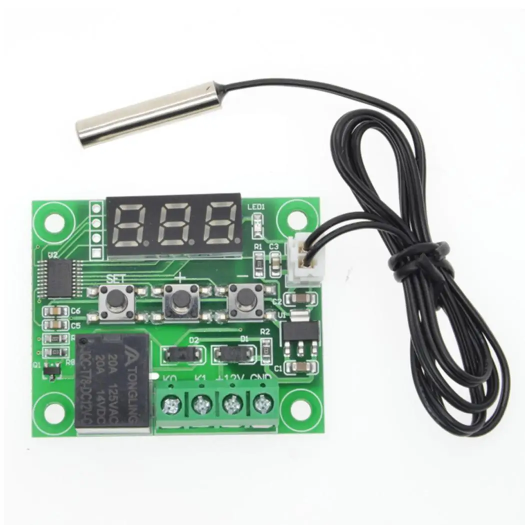 Universal Digital Display Temperature Controller Thermostat Industrial Incubator Thermostat Module Regulator Switch LED
Universal Digital Display Temperature Controller Thermostat Industrial Incubator Thermostat Module Regulator Switch LED