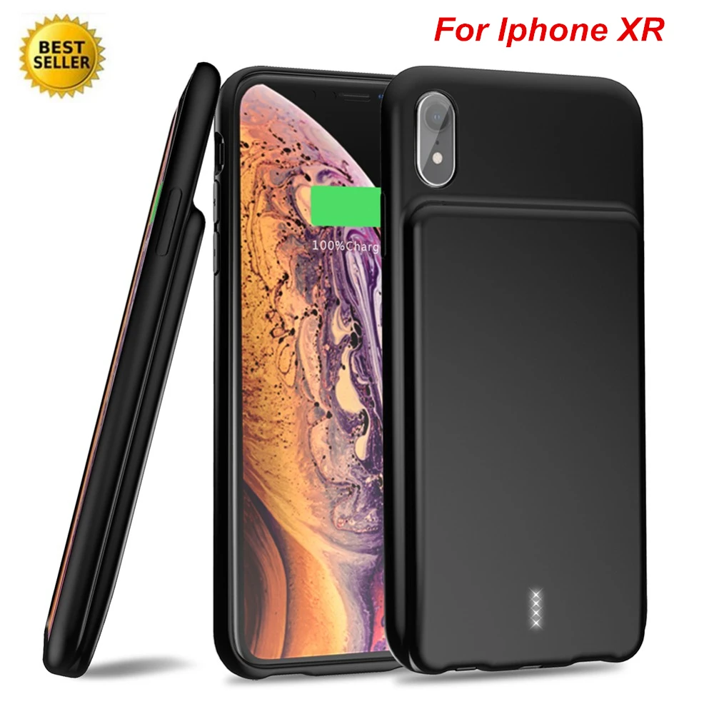For Iphone XR Battery Charger Case Smart Audio Output Silicone 5000 Mah XR Cover Power Bank For Iphone XR Battery Charger Case
For Iphone XR Battery Charger Case Smart Audio Output Silicone 5000 Mah XR Cover Power Bank For Iphone XR Battery Charger Case