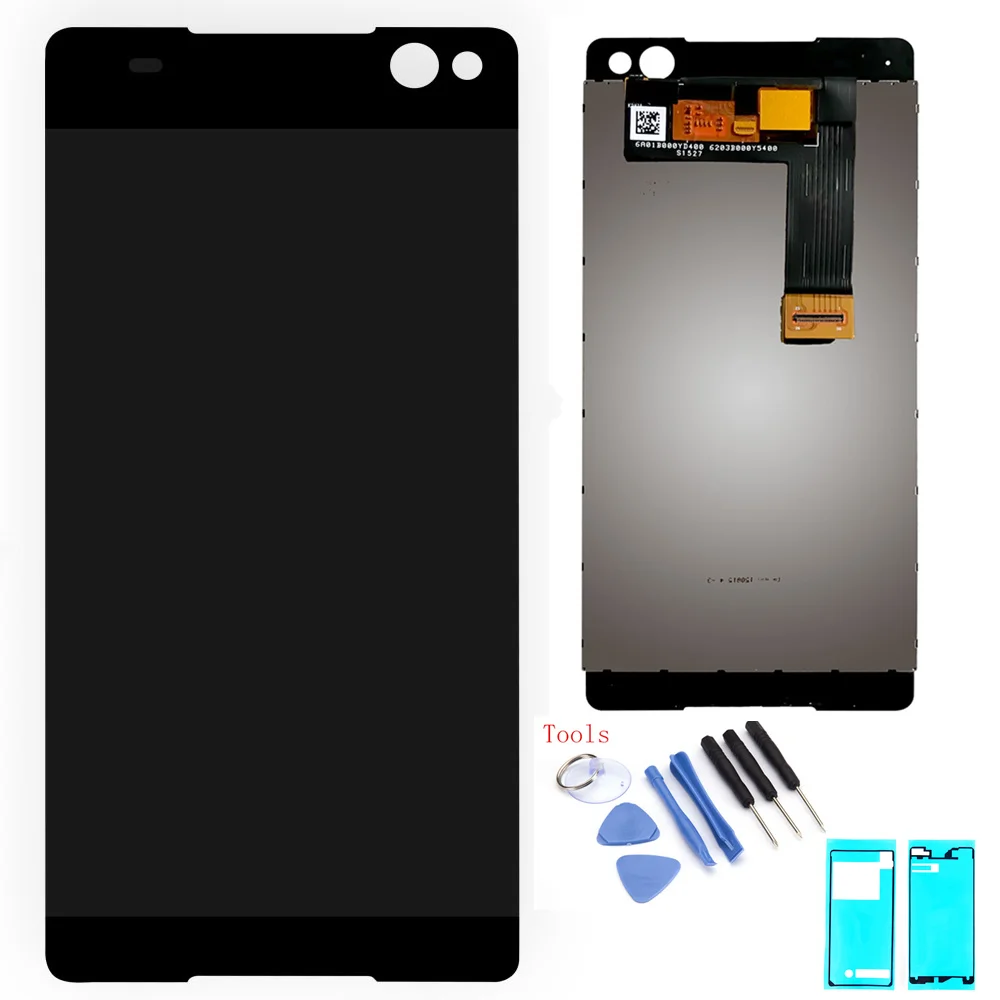 6.0 inch LCD Display For SONY Xperia C5 Ultra E5506 E5533 E5563 E5553 touch screen Digitizer Assembly Frame with Free Tools
6.0 inch LCD Display For SONY Xperia C5 Ultra E5506 E5533 E5563 E5553 touch screen Digitizer Assembly Frame with Free Tools