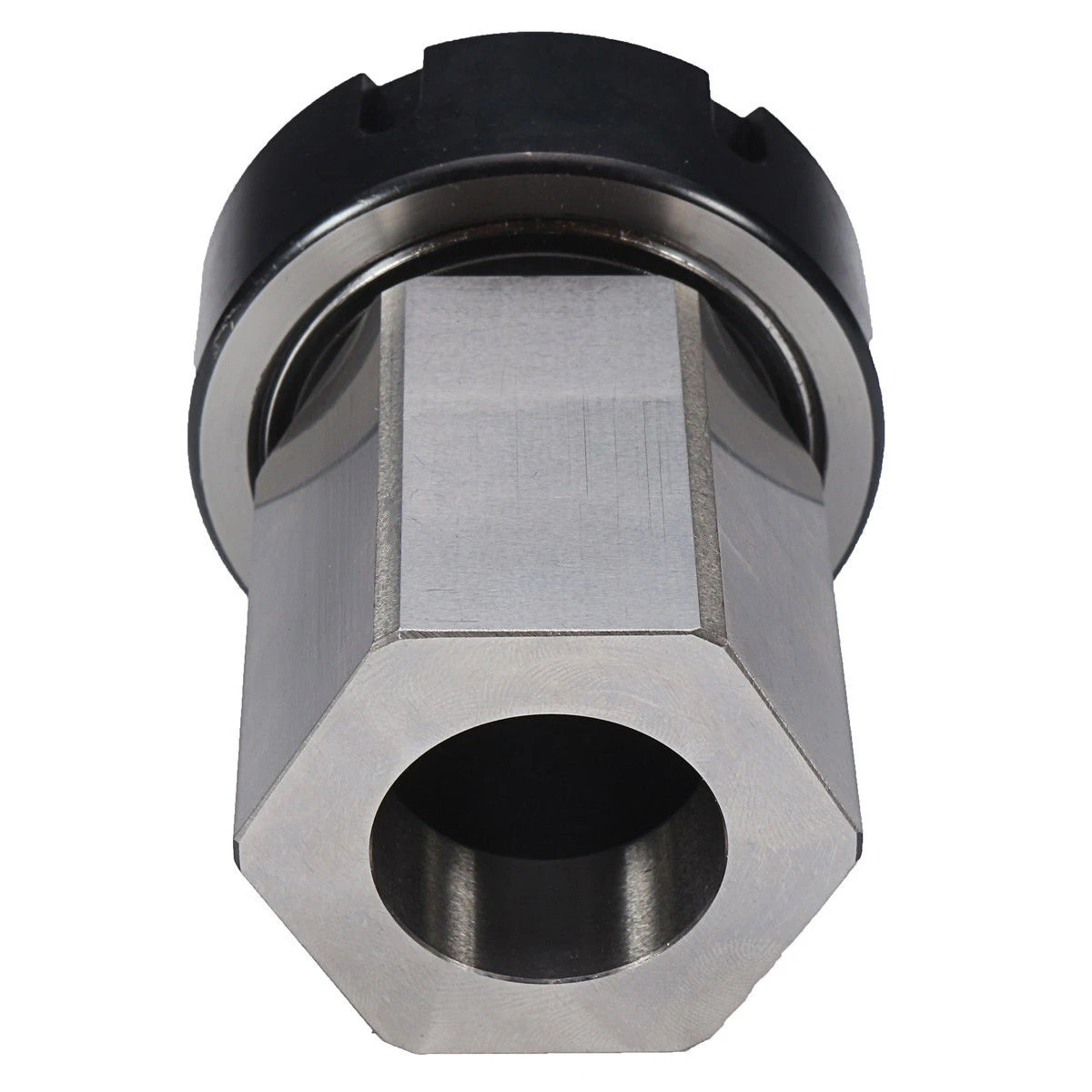 1pc Hex ER40 Collet Block Square Collet Block Holder 50x80mm For CNC Lathe Engraving Machine