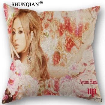 Custom Ayumi Hamasaki Printed Canvas Pillowcase 45x45cm one sides Wedding Decorative PillowCase Cotton Linen Pillow Cover
Custom Ayumi Hamasaki Printed Canvas Pillowcase 45x45cm one sides Wedding Decorative PillowCase Cotton Linen Pillow Cover